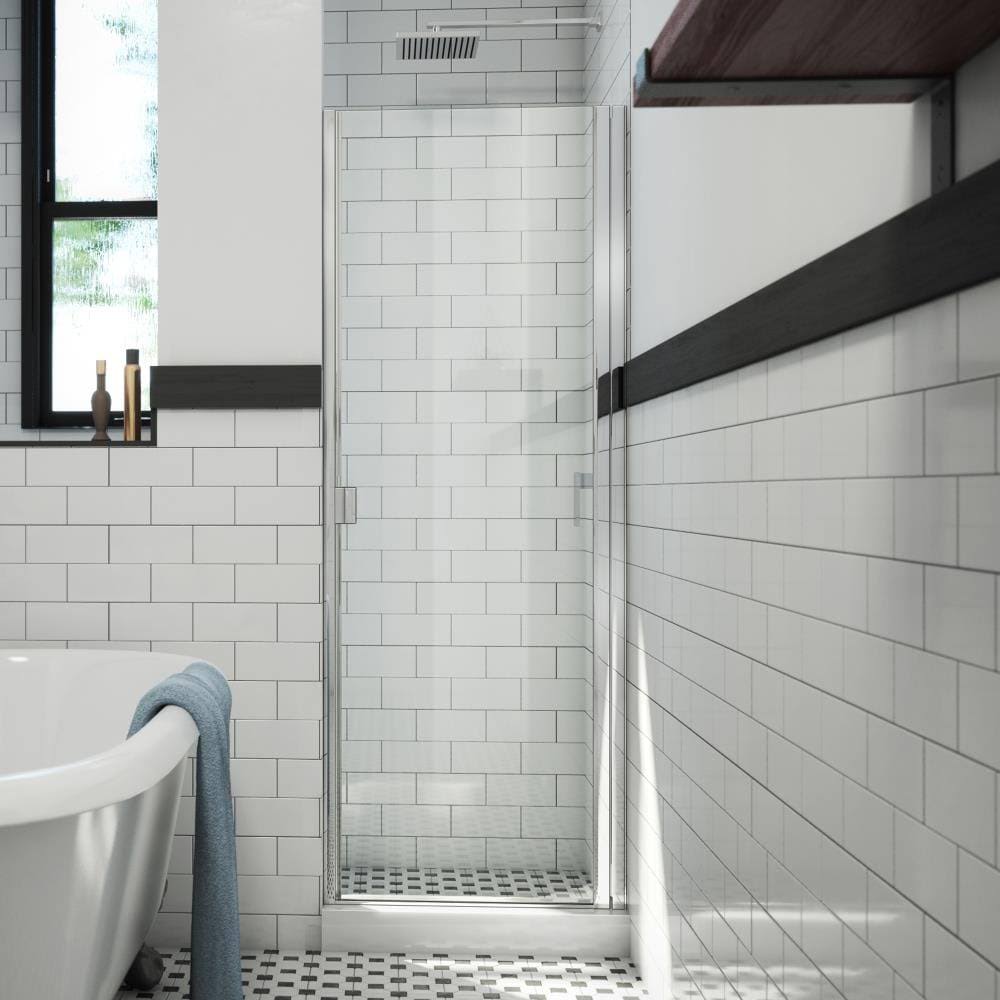 Swinging Hinged Semi-Frameless Shower Door W500