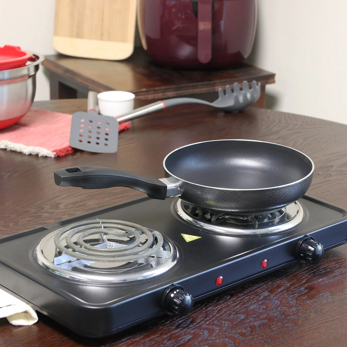 8 inch Charcoal Grey Frying Pan W2688