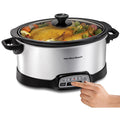 Silver 7-quart Programmable Slow Cooker I1628