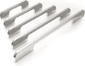 Solid Aluminum Cabinet Handles Silver Pack of 45 A769