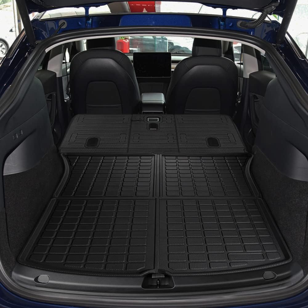 All Weather Cargo Liner Mat with Backrest Mats Set of 4 L2418