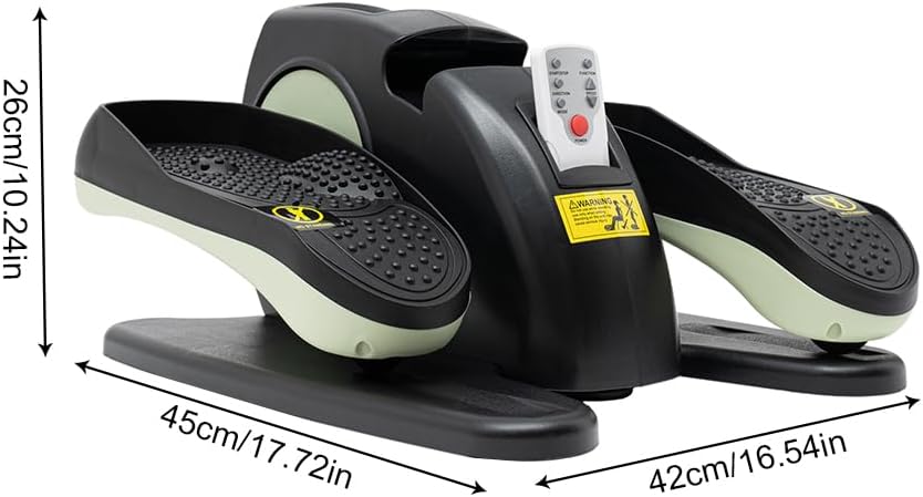 Under Desk Elliptical Machine with LCD Screen & 3 Modes J75995
