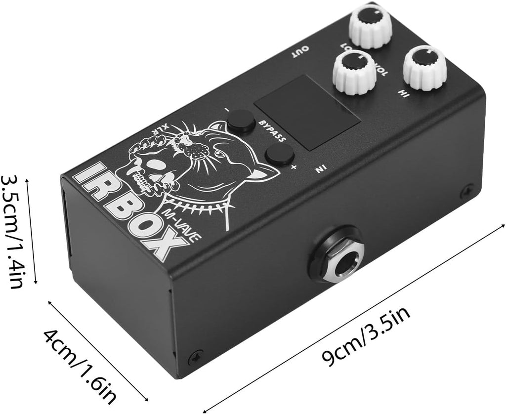 Guitar IR Box Effects Pedal with Speaker Simulator XLR Output Port P686