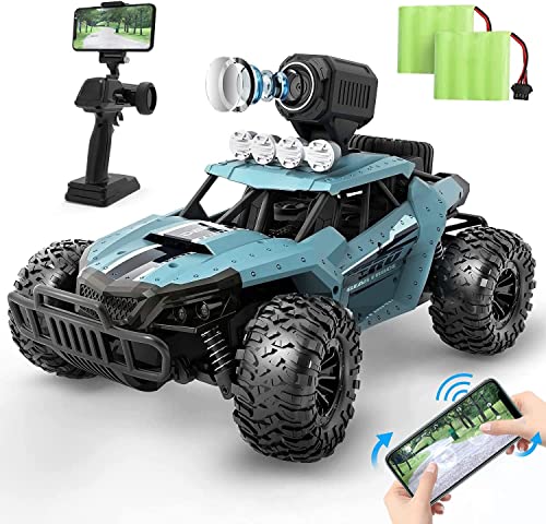 1:16 Scale Remote Control Car with 1080P HD Camera and LED Lights O2423