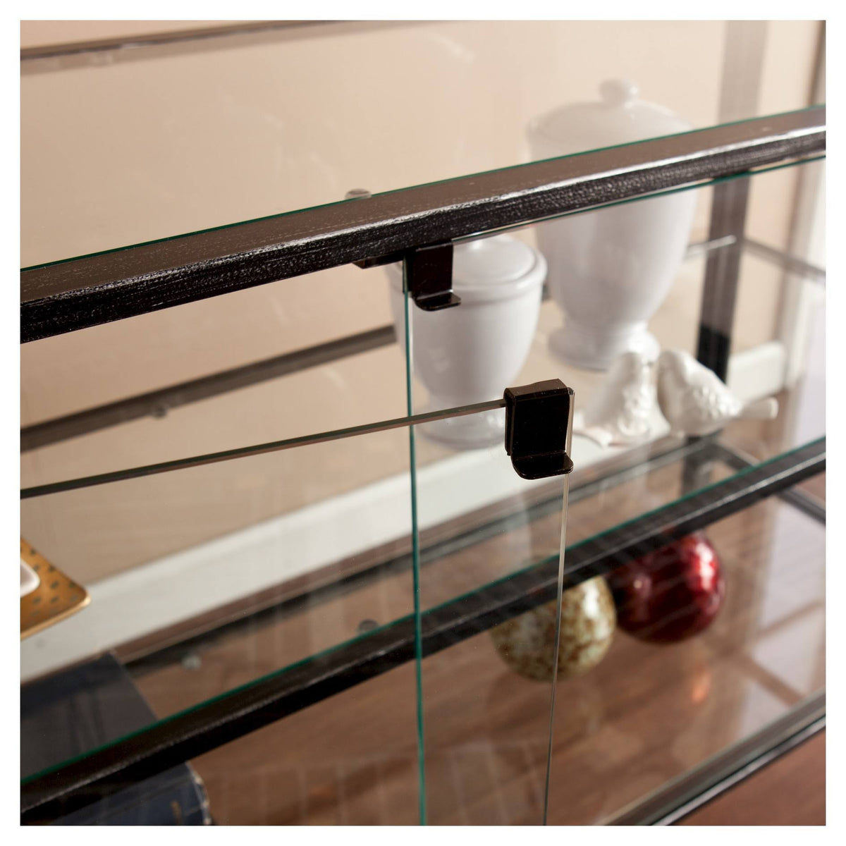 Black Storage Cabinet D149693