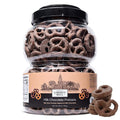 Milk Chocolate Covered Mini Pretzels, 40 Ounce N6387