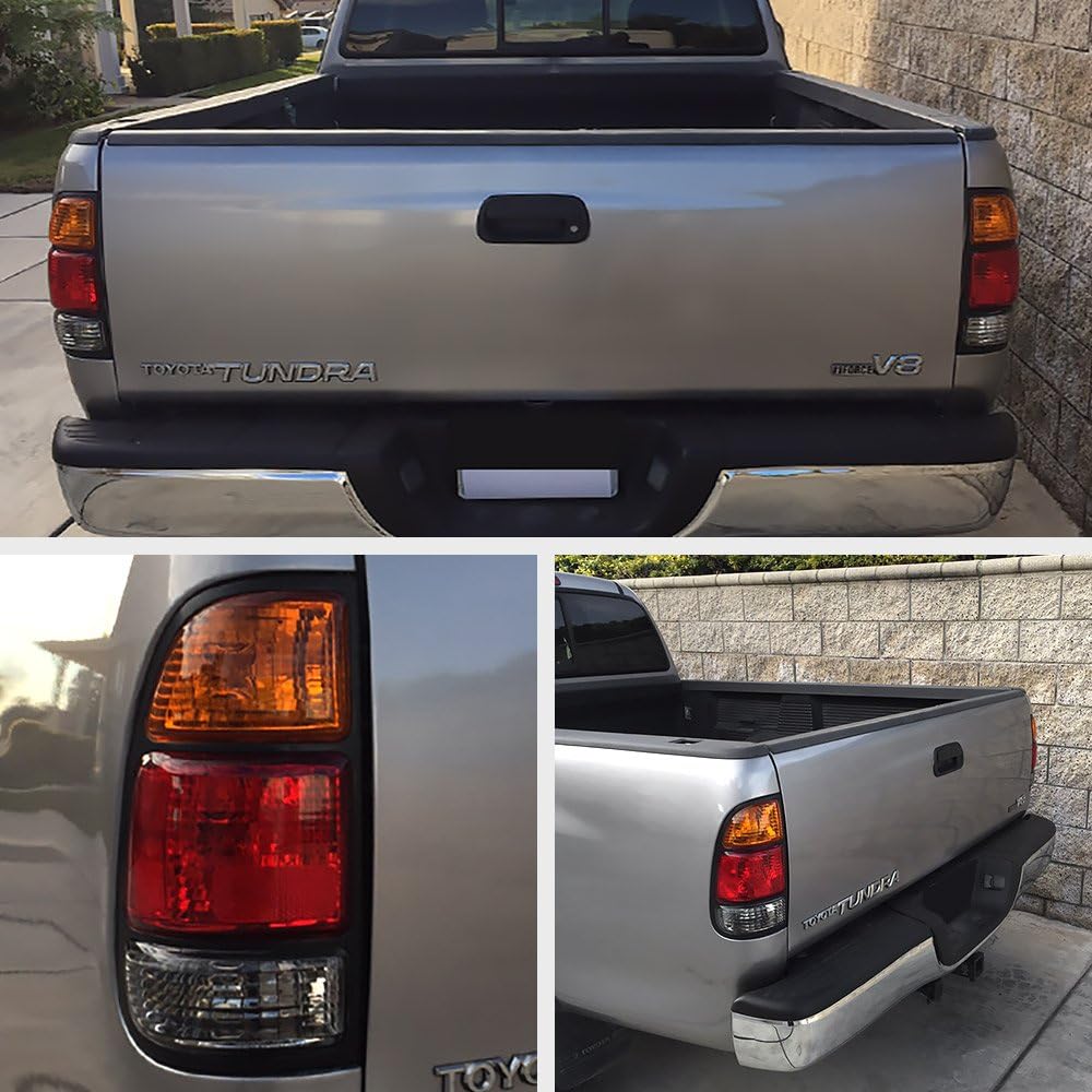 Red & Amber Tail Light Assembly J753467