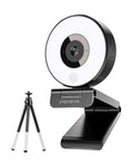 USB Webcam with Light and Tripod F832
