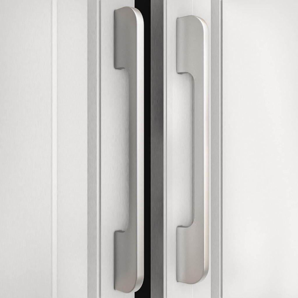 Solid Aluminum Cabinet Handles Silver Pack of 45 A769