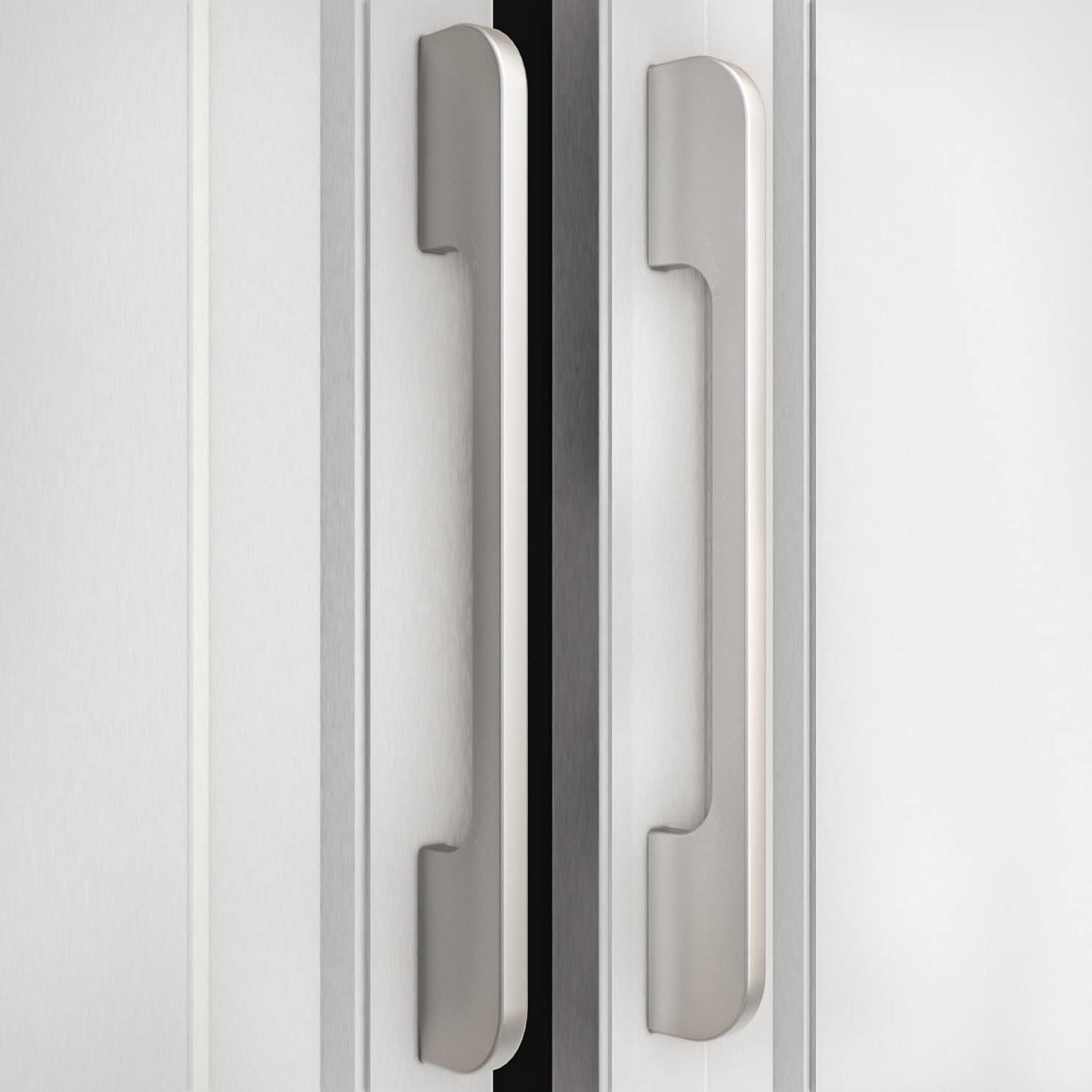 Solid Aluminum Cabinet Handles Silver Pack of 45 A769