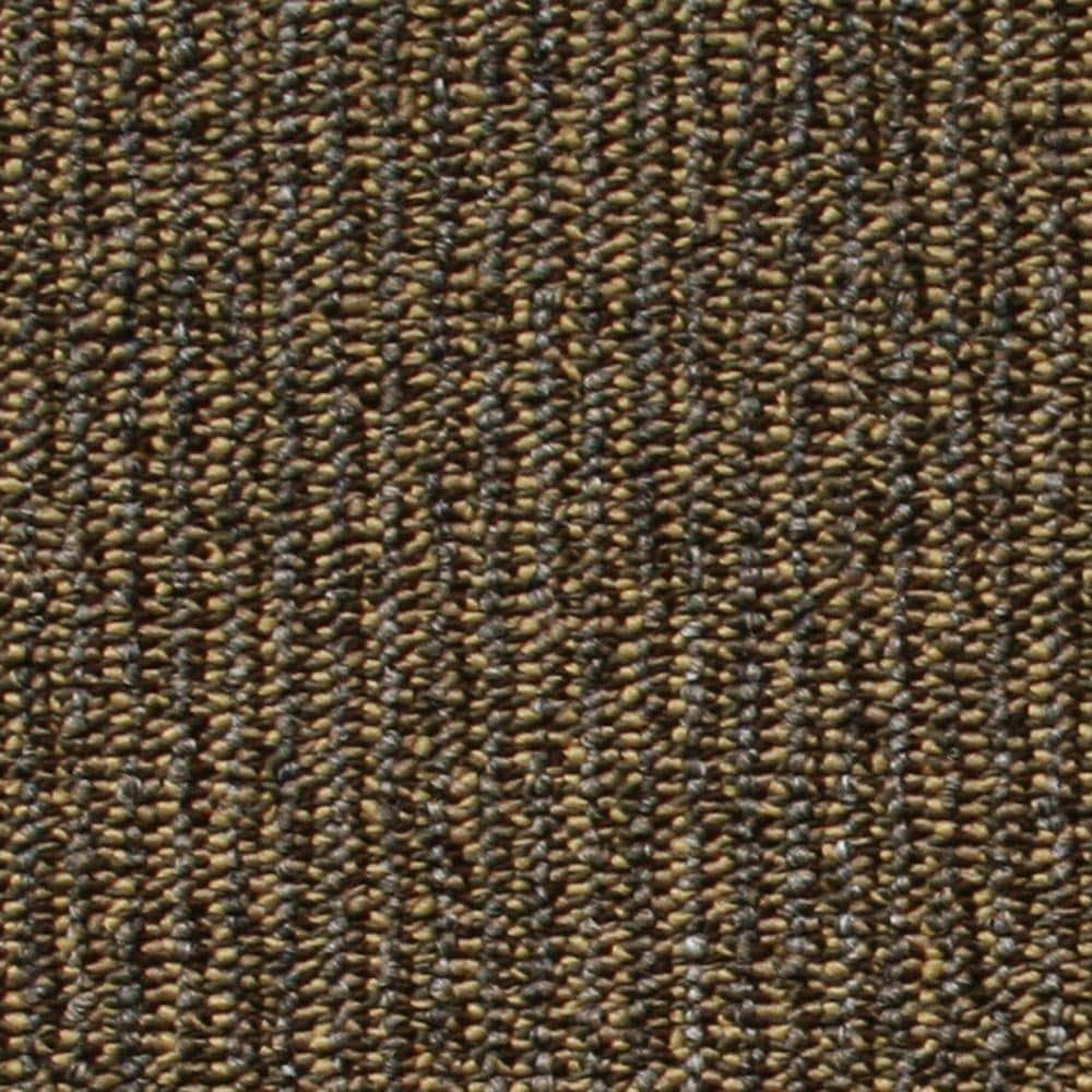 Brown 19.7 in. x 19.7 in. Carpet Tile (20 Piece/Case) D3873