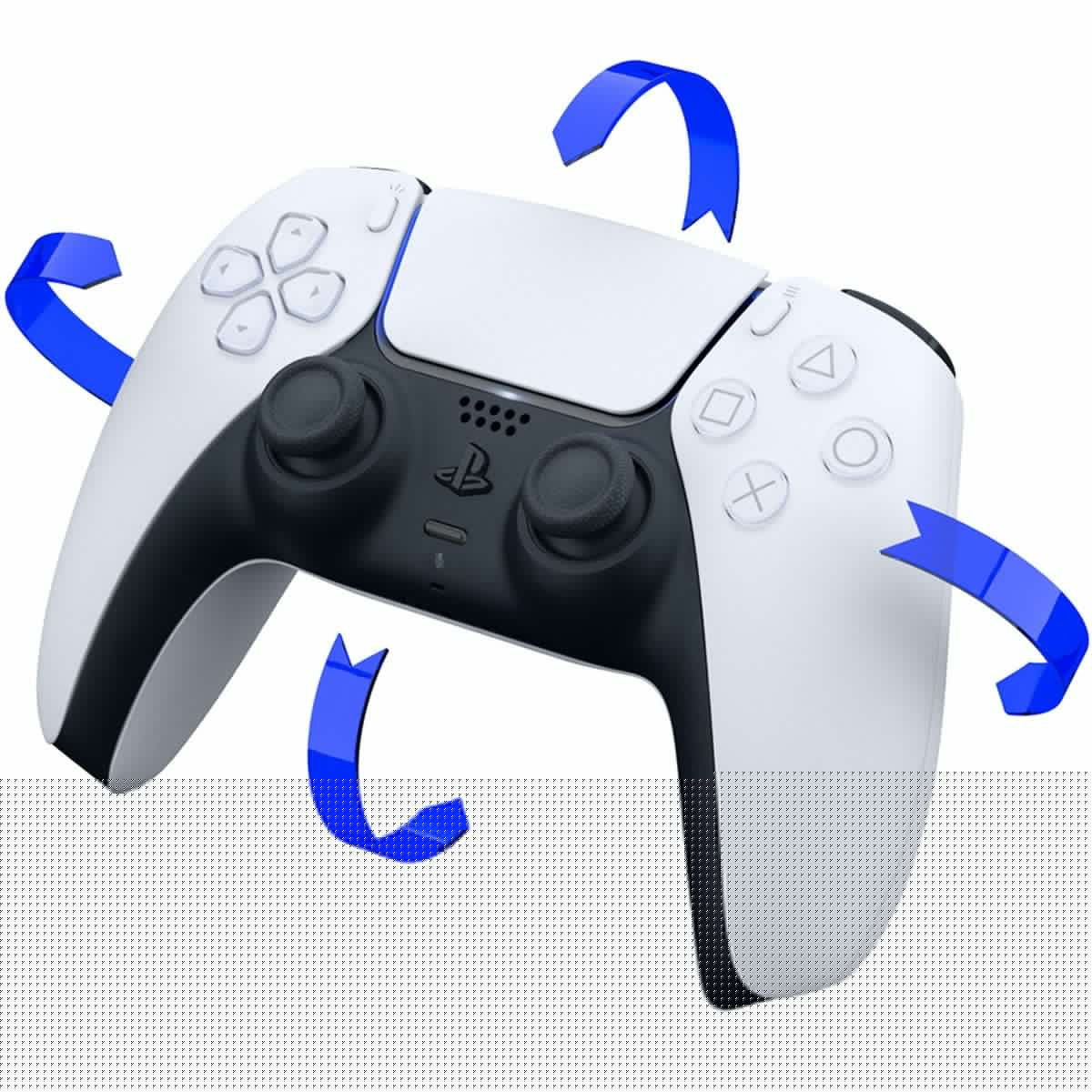 White 2TB SSD PS5 Gaming Console with Two Controllers C69665
