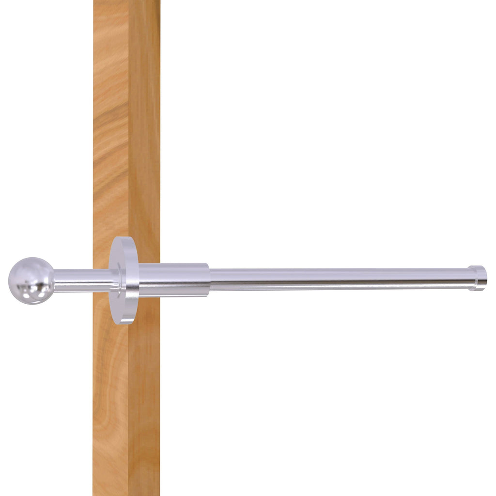 Matte Black Retractable Pullout Garment Rod T59267