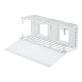Horizontal Cable Manager Rack Panel - 4U - White PVC, ABS plastic B47406