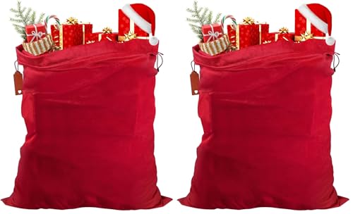 Velvet Drawstring Christmas Gift Bag I6321