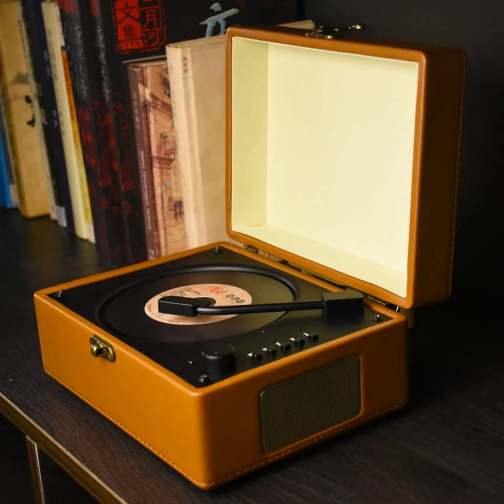 Wireless Bluetooth CD Player with Built-in Speaker and USB Playback O365