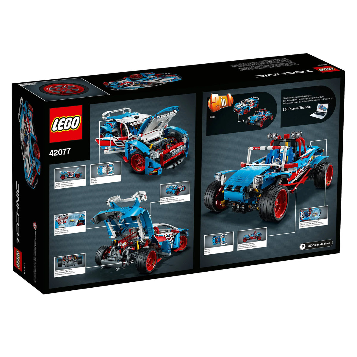 Rally Car Building Set 1,005 Pieces J84761