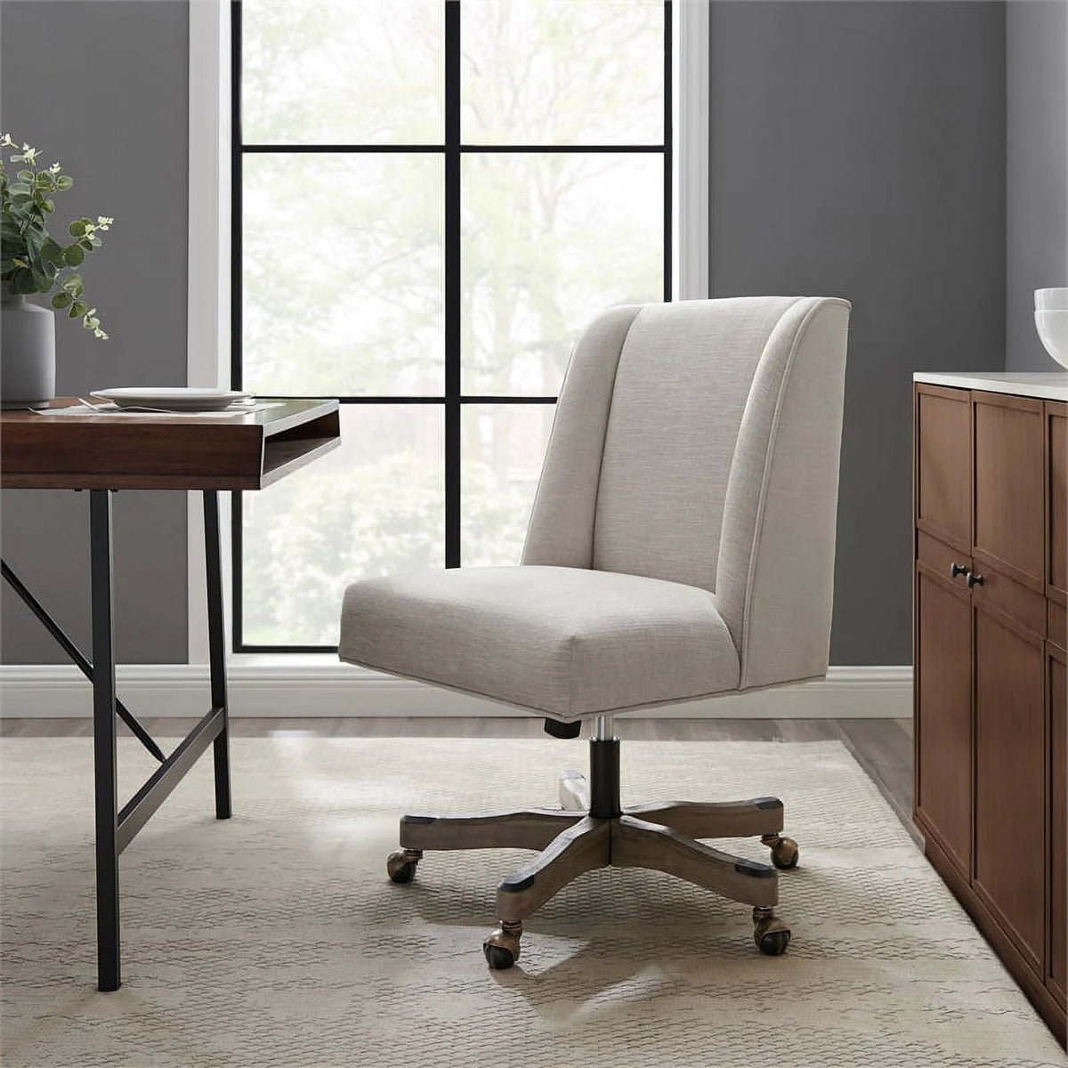 Upholstered Swivel Office Chair G6646