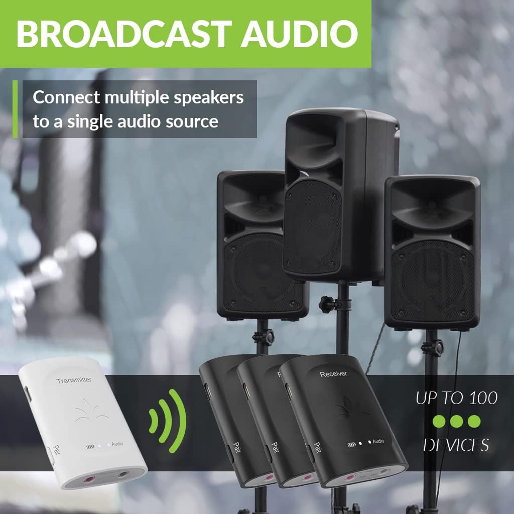 Wireless Audio Transmitter Receiver Set G385