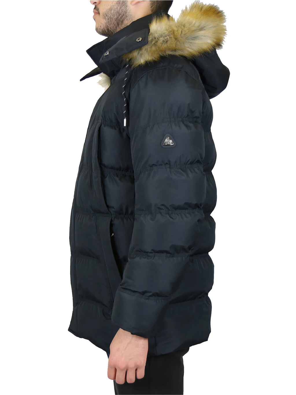 Heavyweight Long Bubble Parka Jacket Winter Coat B269114