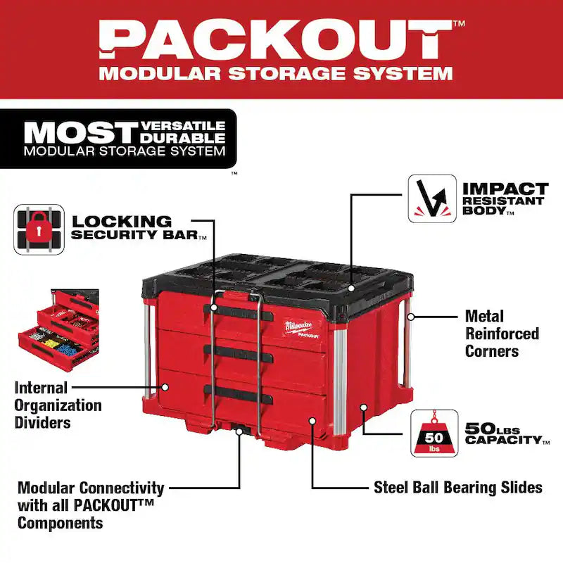 22 in. 3-Drawer and XL Tool Box Z82236