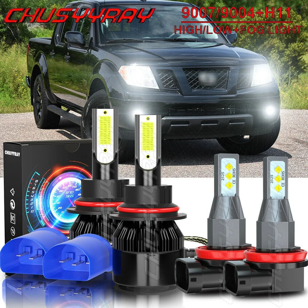 LED Headlight Fog Light Hi-Lo for Mitsubishi Mirage G4 G567251