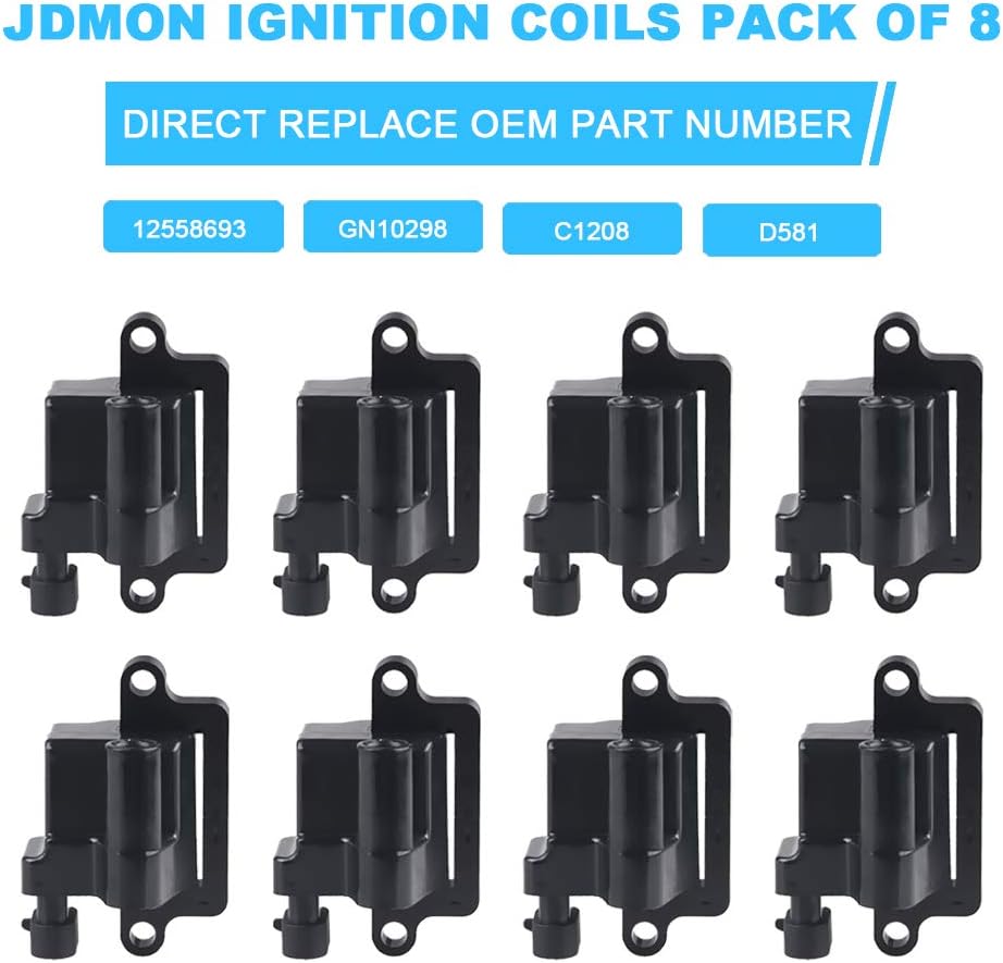 Ignition Coil Pack Pack of 8 X2857