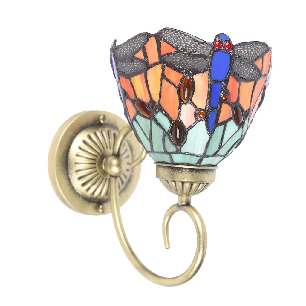 Stained Glass LED Wall Sconce R39929