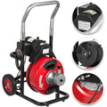 100ft x 3/8in Drain Cleaner Cable with Cutters R3835