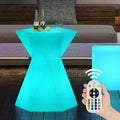 Hexagonal LED Cocktail Bar Table with Remote Control A211