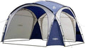 Blue Pop Up Canopy Tent with Side Wall A768836
