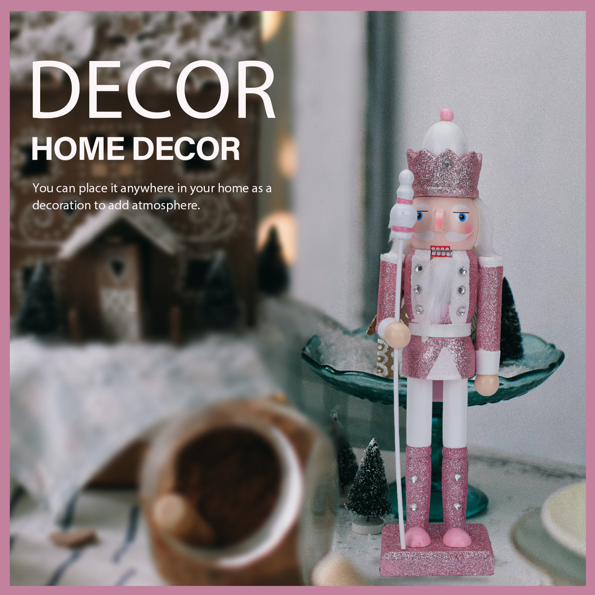 Nutcracker Doll Soldier Toy Christmas Decoration H78039