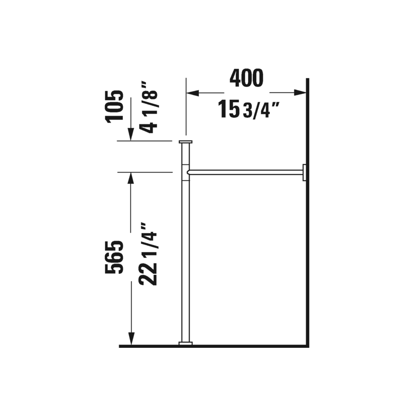 Chrome Metal Console S87703