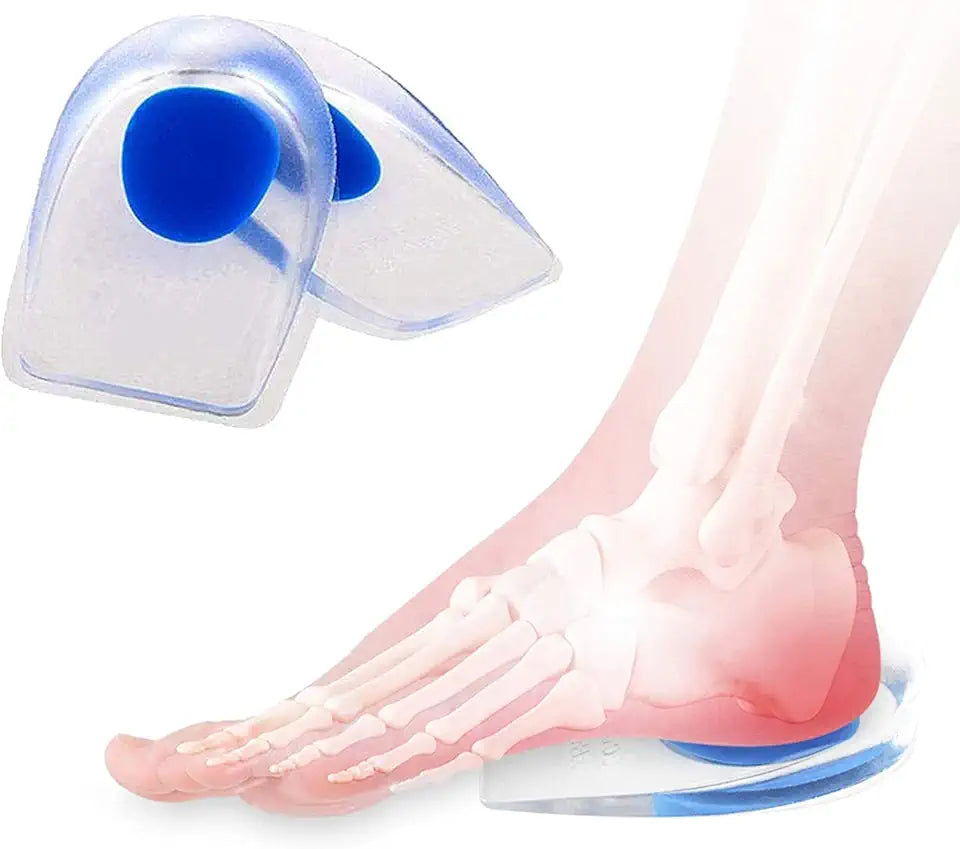 2 Pairs Gel Heel Cups Inserts Q877299