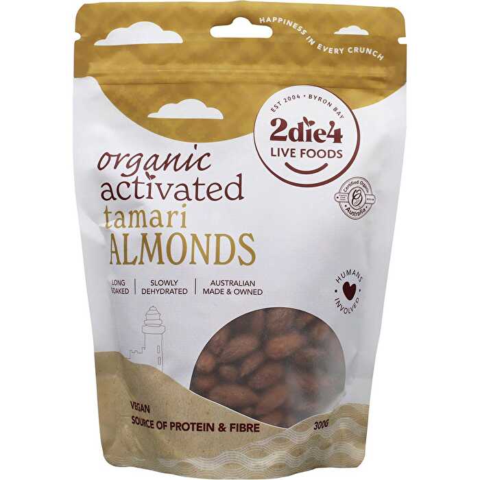 Organic Activated Tamari Almonds 300g P383