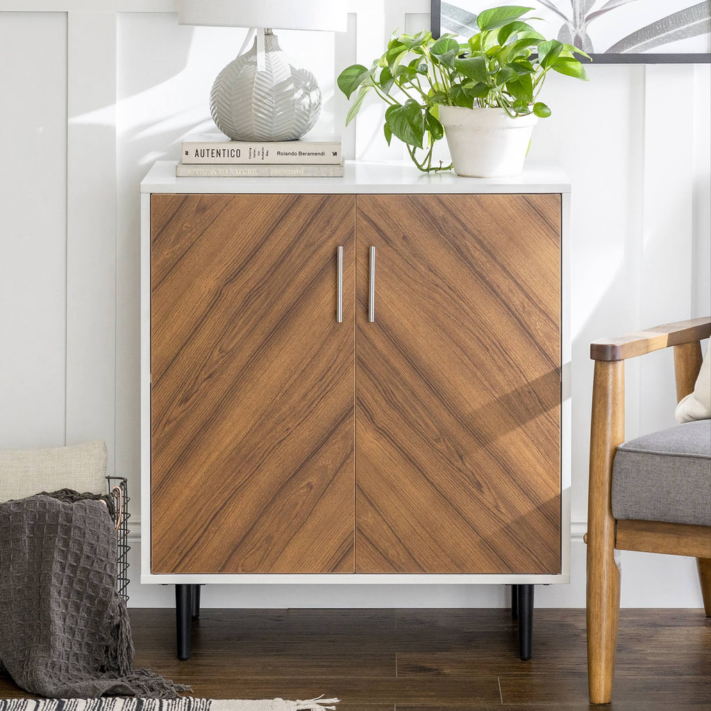 Solid White Accent Cabinet C692