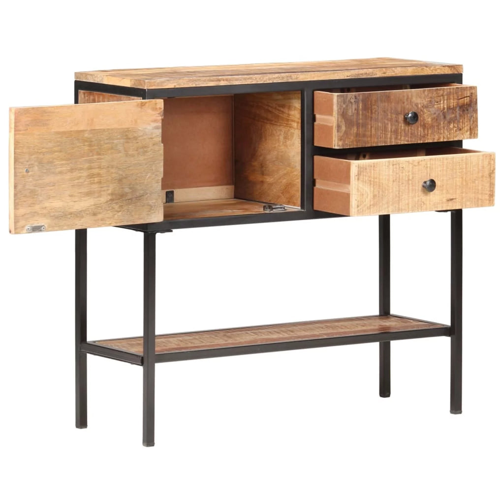 Rough Mango Wood Sideboard U446144
