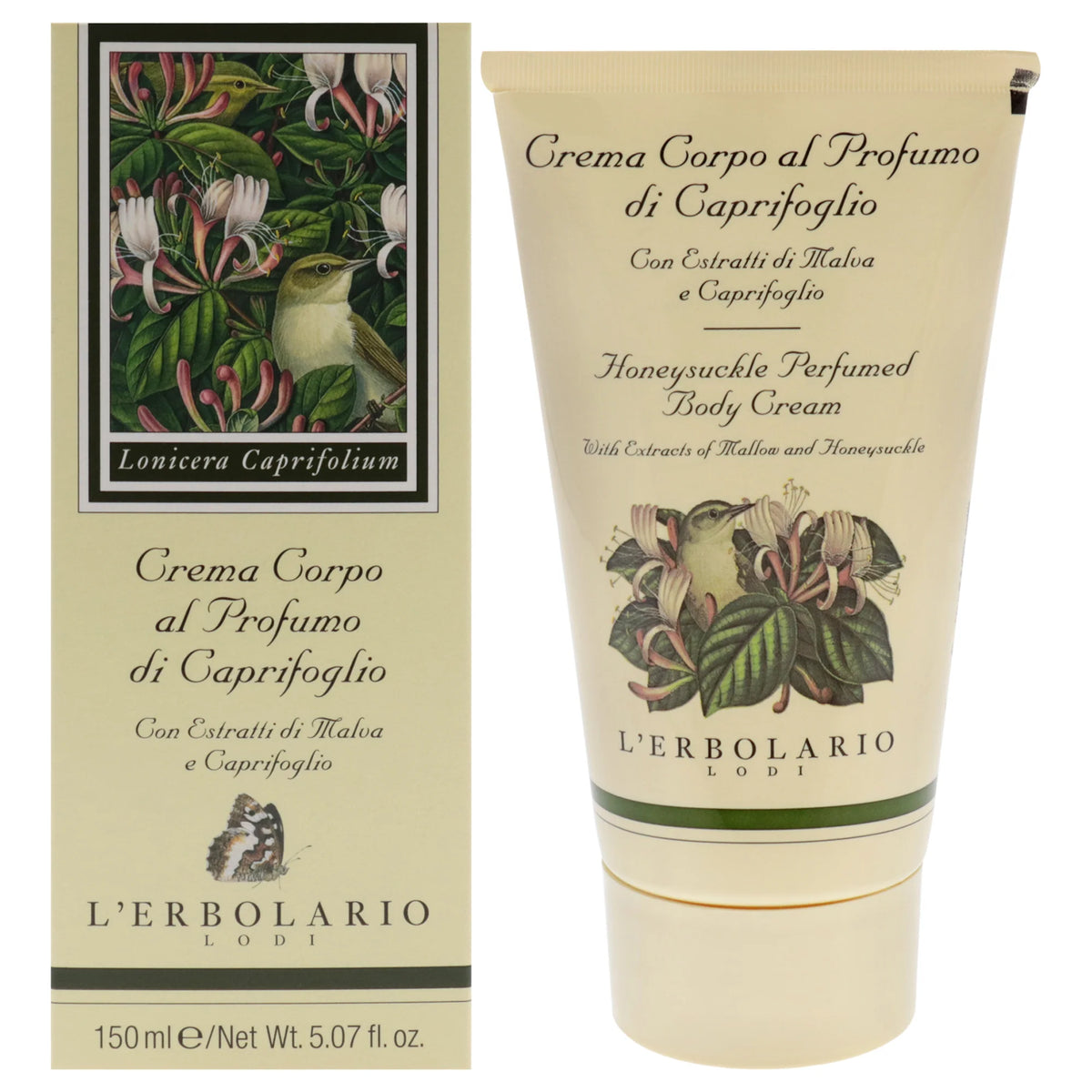 Honeysuckle Perfumed Body Cream 5.07 oz E321