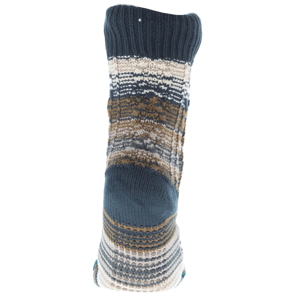 Navy Slipper Sock G7963