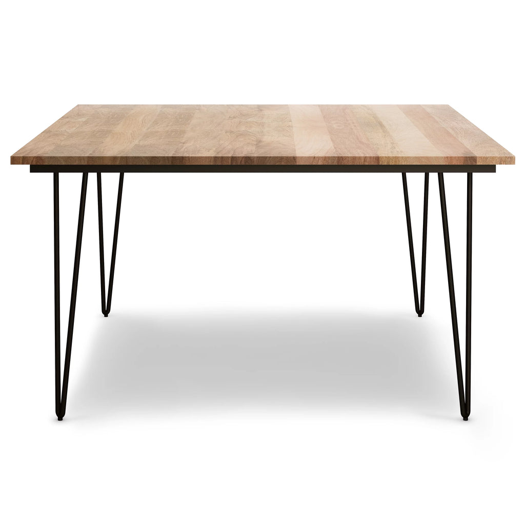 Solid Wood 54 inch Square Dining Table F39383