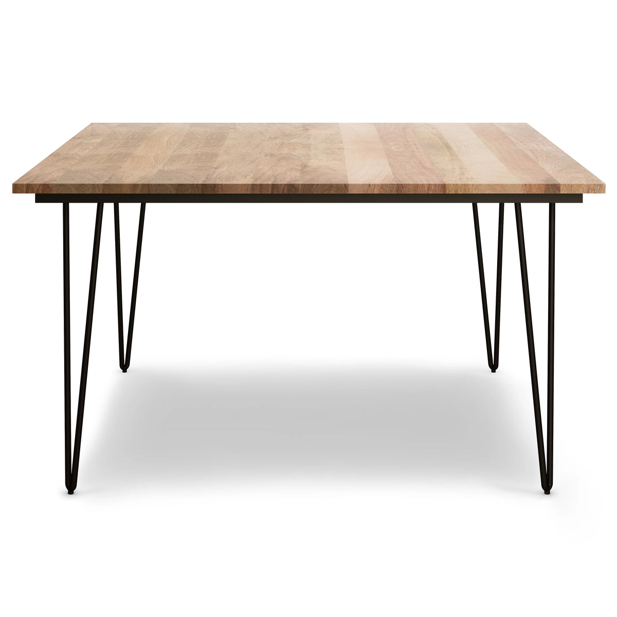 Solid Wood 54 inch Square Dining Table F39383
