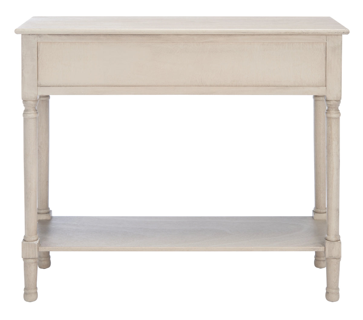 2-Drawer Taupe Wood Console Table S4225