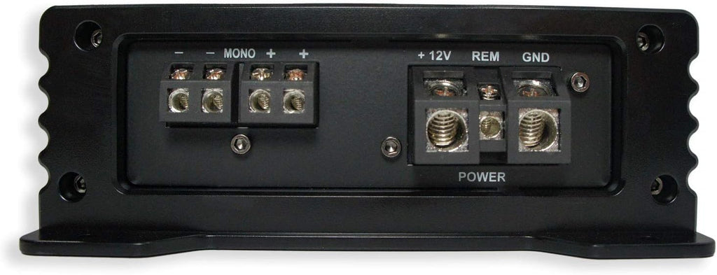 12" Loaded Sub Box with Amplifier and 4Ga Amp Install Kit U5661