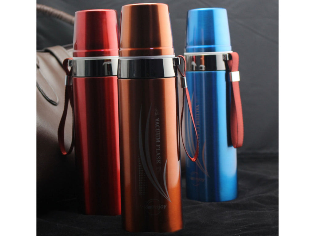 Red 750ML Stainless Steel Vacuum Flask Water Bottle G7070