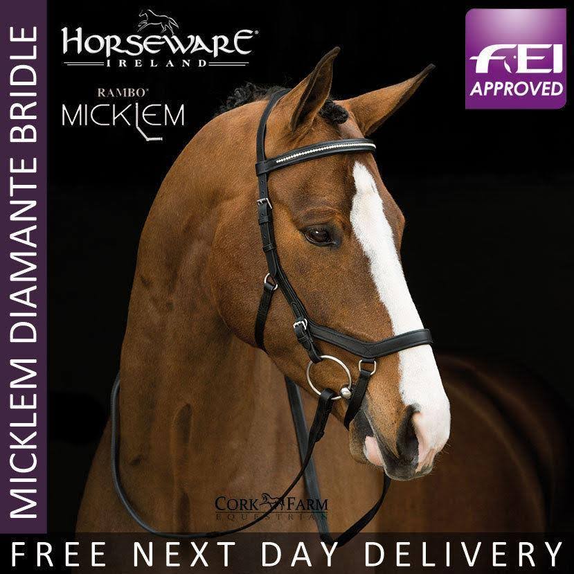 Black Competition Bridle C2325