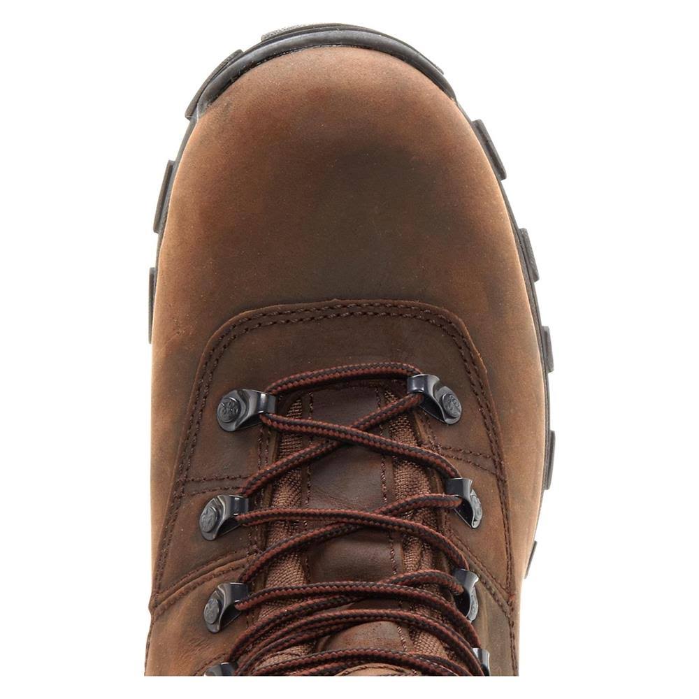 Insulated Waterproof Brown Utility Boots R221