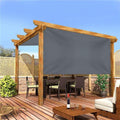 Grey 18 oz Outdoor Universal Replacement Shade Cover for Canopy Pergola 10 x 10 ft. Y5369