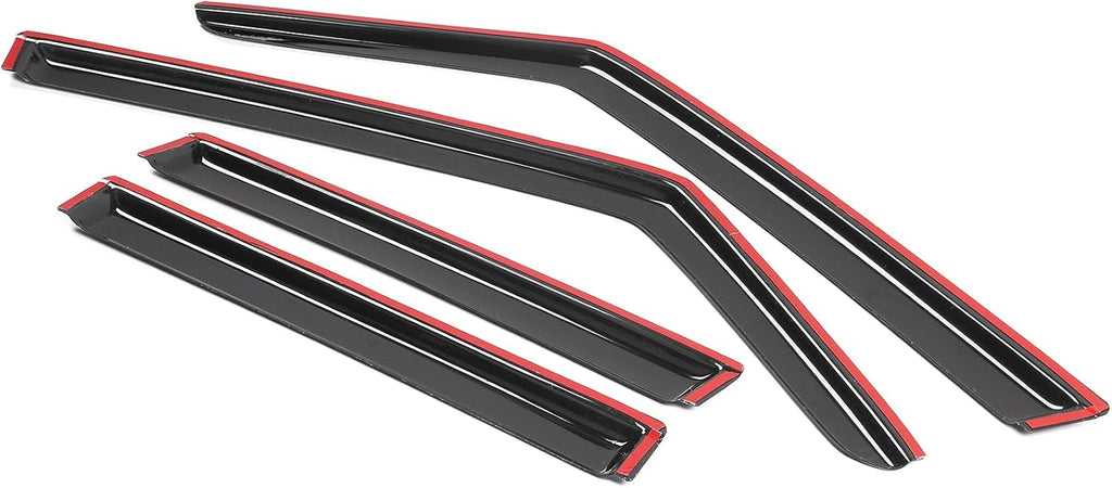 Slim Tinted Acrylic Wind Sun Rain Guard Pack of 2 X924232