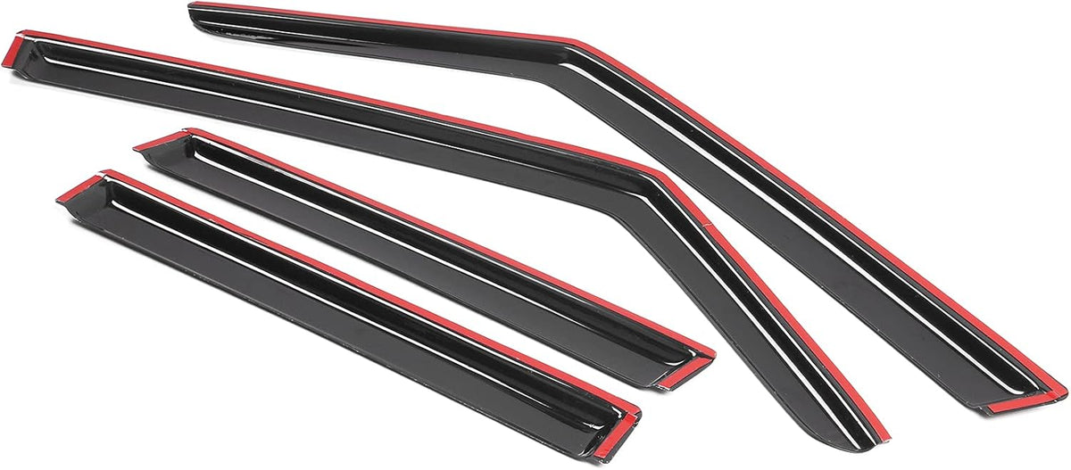 Slim Tinted Acrylic Wind Sun Rain Guard Pack of 2 X924232