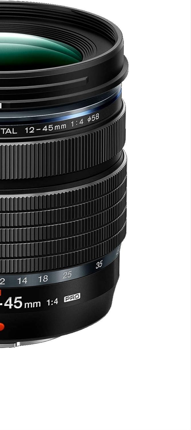 Black 12-45mm F4.0 PRO Lens for Micro Four Thirds Cameras K424